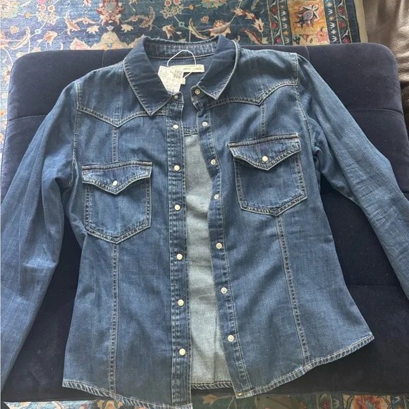 Mango Blue Jean Jacket - Picture 10 of 10